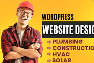 solar website roofing website contractor website plumbing website hvac website