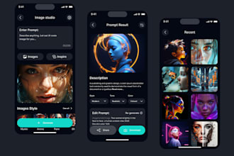 develop ai video generator app, ai video generator website, ai website