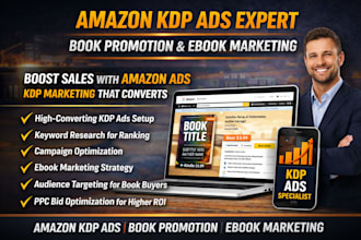 do book promotion amazon kdp ads ebook marketing advertising amazon ads