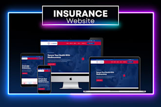 create a clean law firm or insurance wordpress website