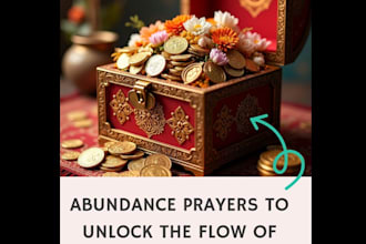 pray for blessings and a life filled with abundance attraction