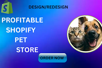 build a profitable pet dropshipping pet logo pet website pet care