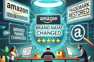 chnage the brand name back on amzon, aamzon brand hijacked
