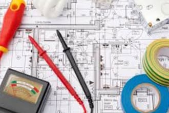 hvac, electrical, plumbing mep drawing and commercial permit plans