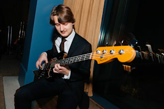 record professional electric bass for your songs