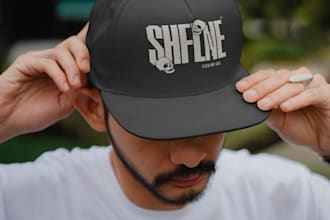 do unique hat patch design for cap beanie badge logo