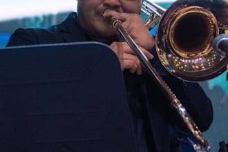 recording of trombones for any genre, solos, sections