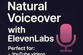 create realistic voice overs using elevenlabs ai