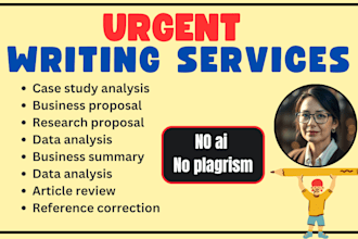case study analysis research data analysis business proposal