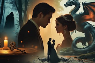 write horror, thriller, mystery, romance, true crime, fantasy scripts, novellas