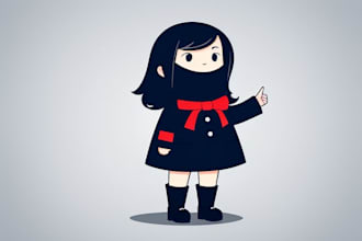 design an awesome cartoon logo design