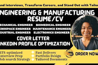 do engineering, chemical, electrical, mechanical engineer, manufacturing resume