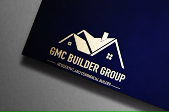 do construction, real estate, handyman, property, transport business logo design