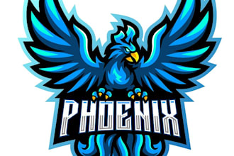design high quality blue jay esport mascot logo with express delivery