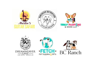 draw pet, dog, cat, animal, veterinary clinic logo