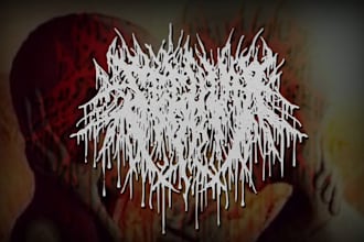create a unique extreme metal logo