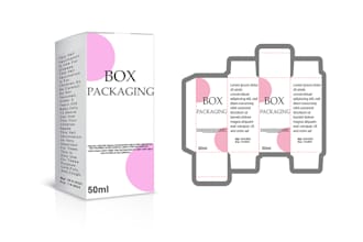 do packaging design, vail mockup and medicine box design