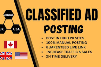 post classified ads in top classified ad posting sites