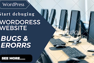 debug wordpress website bugs and fix errors