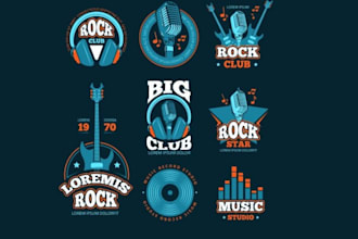 make production, music, film, studio logo design