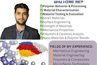 professional materials engineering services, polymers, nanotech
