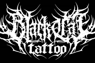 death metal logo, metalcore,deathcore, for band, brands, clothing
