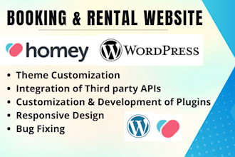 do the customization of your homey wordpress theme