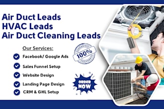 generate air duct leads hvac leads air duct cleaning leads air duct website