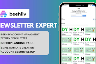 setup beehiiv newsletter, beehiiv landingpage, beehiiv ai template
