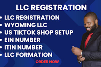 do wyoming llc registration for non US residents llc resgistration ein number
