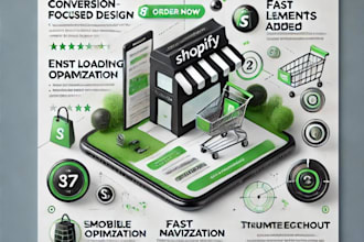 desgin conversion driven shopify store shopify SEO expert