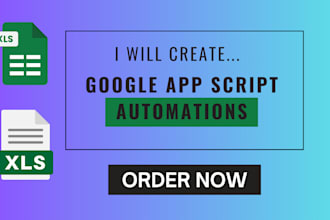 automate google workspace by using apps script development