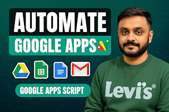 automate google workspace by using apps script development