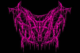 design your black, slamming, brutal, death metal band logo