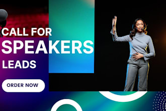 find call for speakers public speaking opportunities leads
