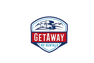 design a modern adventure tour travel van logo custom branding