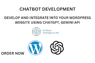 develop ai chatbot and integrate chatgpt in your wordpress website