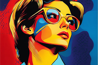 create your photo into awesome wpap pop art