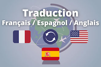 make a professional translation of a text in any format