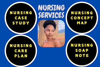 create professional nursing care plan and nursing concept map