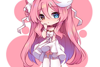 draw your characters in cute chibi art styles
