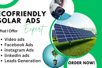 do ecofriendly leads marketing solar website roofing facebook ads google ads uk