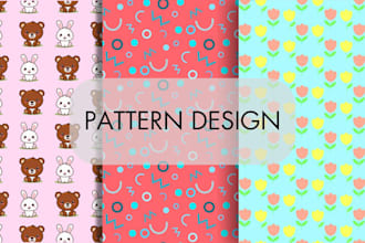 design seamless repeat pattern for you