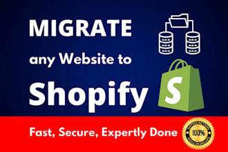 migrate wordpress to shopify migration or wix website to shopify