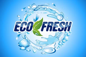make genuine eco fresh cleaning logo