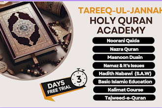 be your expert quran tutor with tajweed and qirat,kids tutor