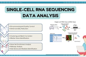 perform end to end scrna seq data analysis