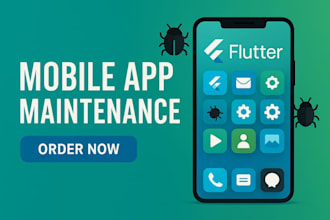 fix flutter app bugs, errors, crashes, firebase issues, debug and performance
