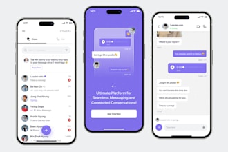 clone mobile app for android and ios,web like telegram,twitter,discord,signal