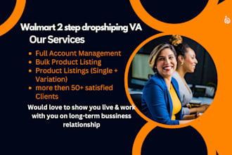 be your walmart 2 step dropshipping walmart  VA